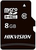 Карта памяти HIKVISION C1 microSDHC UHS-I Class 1 C10 8GB, HS-TF-C1(STD)/8G/ADAPTER