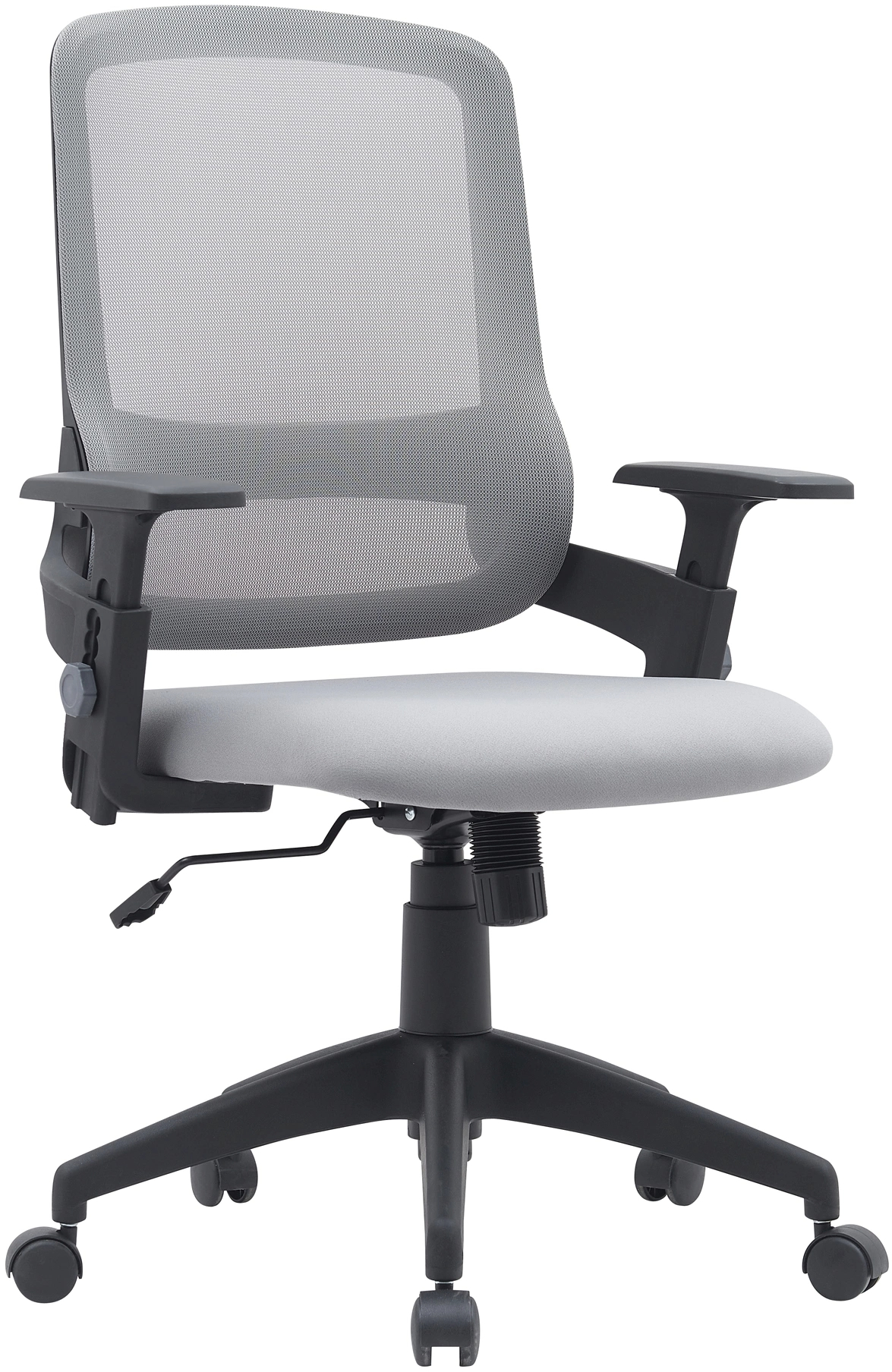 Кресло для операторов CACTUS CS-MC313-BKGY серый, сетка/ткань, CS-MC313-BKGY