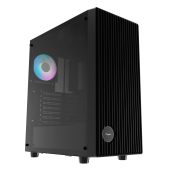 Корпус Ocypus C70 WH ARGB Midi Tower Без БП чёрный, Gamma-C70-BKG400XX-GL