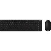 Фото Комплект Клавиатура/мышь Asus W5000 Беспроводной чёрный, 90XB0430-BKM1C0