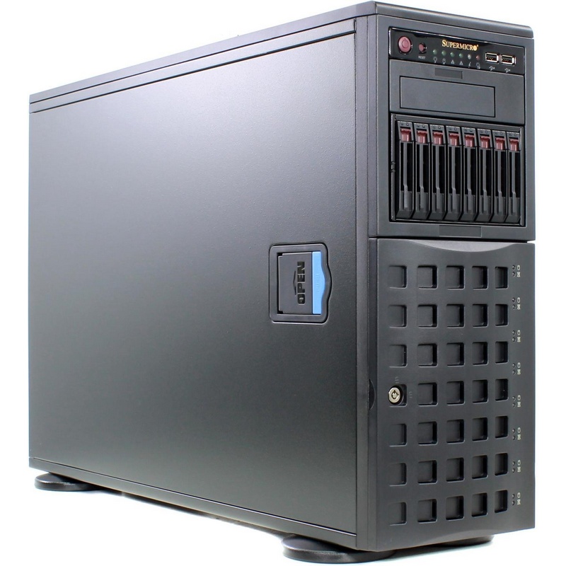 Картинка - 1 Серверная платформа Supermicro SuperServer 7048R-C1R 16x3.5&quot;+2.5&quot; Rack/Tower 4U, SYS-7048R-C1R