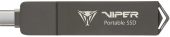 Внешний диск SSD PATRIOT Viper 1 ТБ 2.5&quot; USB-C чёрный, PVP301TB28UDG