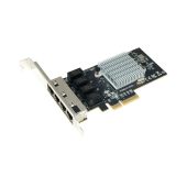 Сетевая карта StLab N-1060 Broadcom BCM5719 1 Гб/с RJ-45 4-port, Low profile, NE-Z10-2410-00-00012