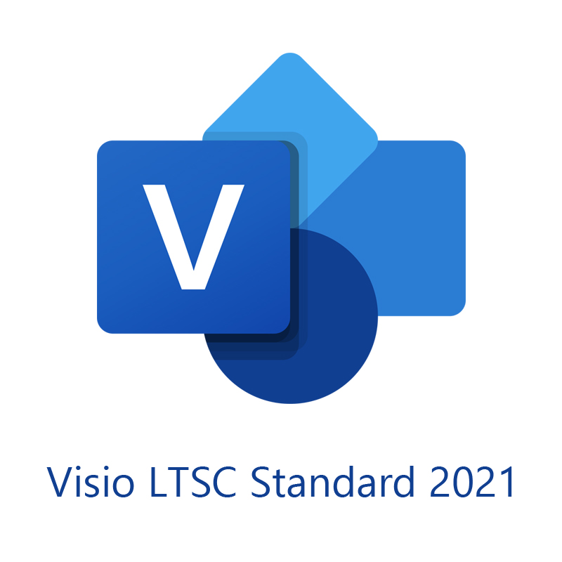 Картинка - 1 Право пользования Microsoft Visio LTSC Standard 2021 Single OLV Бессрочно, D86-05985