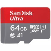Photo Карта памяти SanDisk Ultra microSDXC UHS-I Class 1 Class 10 64GB, SDSQUA4-064G-GN6MN