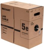 Фото Кабель REXANT FTP кат. 5e серый 305 м, 01-0143-R