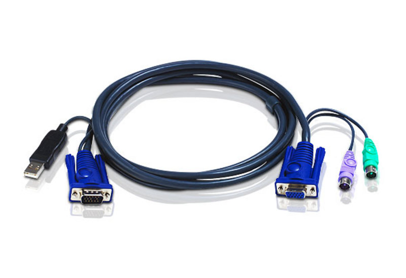 Картинка - 1 KVM-кабель ATEN 3м, 2L-5503UP