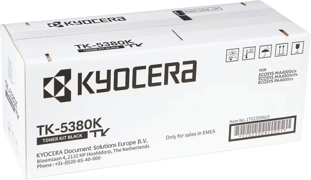 Тонер-картридж Kyocera TK-5380K Лазерный Черный 13000стр, 1T02Z00NL0