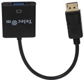 Видео кабель Telecom DisplayPort (M) -&gt; VGA (F) 0.2 м, TA552