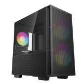 Корпус DeepCool CH360 Black Mini Tower Без БП чёрный, R-CH360-BKAPE3-G-1