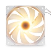 Корпусный вентилятор HSPD Orbis F1 White 120 мм 4-pin, ORBF1-120WH-ARGB