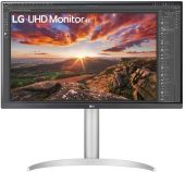 Фото Монитор LG 27UP850K-W 27" IPS серебристый, 27UP850K-W