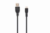 USB кабель Cablexpert USB Type A (M) -&gt; micro USB (M) 1 м, CCP-mUSB2-AMBM-1M