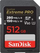 Фото Карта памяти SanDisk Extreme Pro SDXC UHS-II Class 3 C10 512GB, SDSDXEP-512G-GN4IN
