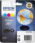 Картридж EPSON T267 Струйный Трехцветный 200стр 7мл, C13T26704010