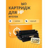 Тонер-картридж Bion 151X Лазерный Черный 9700стр с чипом, BCR-W1510X