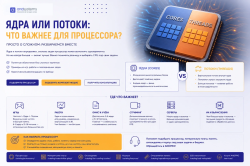 Ядра или потоки: что важнее для процессора