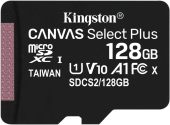 Фото Карта памяти Kingston Canvas Select Plus microSDXC UHS-I Class 1 128GB, SDCS2/128GBSP