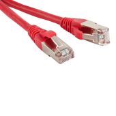 Патч-корд Hyperline FTP кат. 5e Красный 0,5 м, PC-LPM-STP-RJ45-RJ45-C5e-0.5M-LSZH-RD