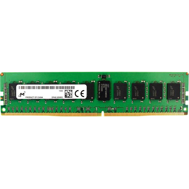 Картинка - 1 Модуль памяти Micron 16GB DIMM DDR4 REG 3200MHz, MTA18ASF2G72PZ-3G2R1 