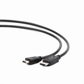 Видео кабель Cablexpert DisplayPort (M) -> HDMI (M) 1.8 м, CC-DP-HDMI-6
