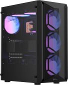 Корпус Formula V Air Power G1 Plus Midi Tower Без БП чёрный, AIR POWER G1 PLUS BLACK