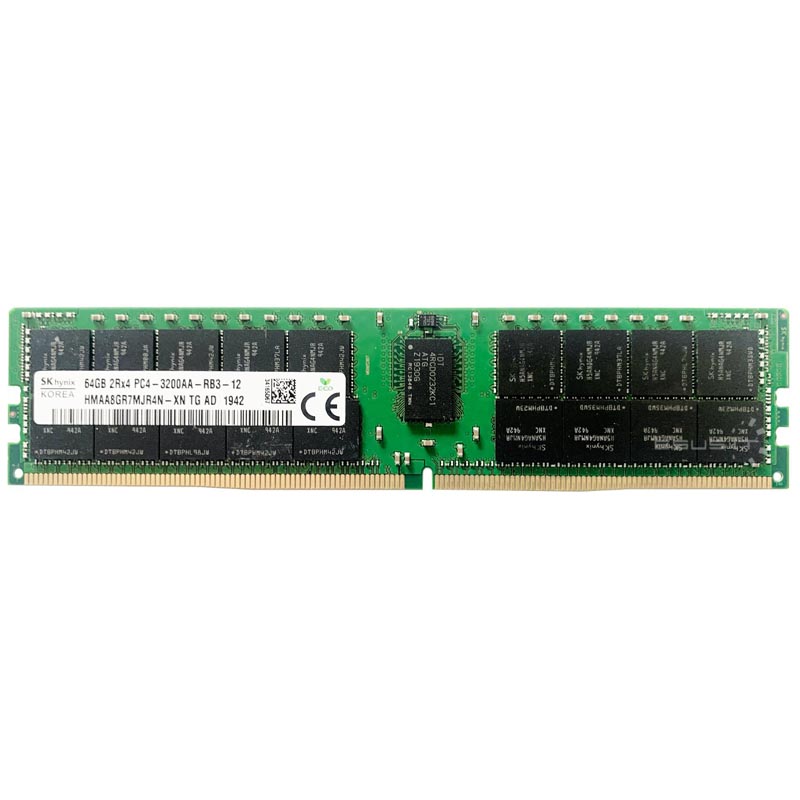Фото-1 Модуль памяти Kingston Server Premier (Hynix A Rambus) 64Гб DIMM DDR4 3200МГц, KSM32RD4/64HAR