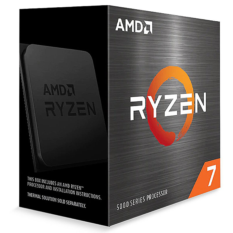 Процессор AMD Ryzen 7-5800X 3800МГц AM4, Box, 100-100000063WOF
