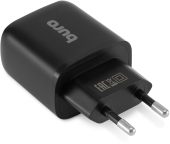 Фото Сетевое зар./устр. Buro BUWG1 18W 3A (QC) USB-A универсальное черный, BUWG18P100BK