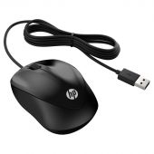 Мышь HP 1000 Проводная чёрный, 4QM14AA