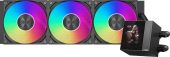 Система водяного охлаждения PCCOOLER DC360 Pro Display 3 x 120 мм, DC360PRO-BKAWXY-GL