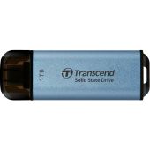 Фото Внешний диск SSD Transcend ESD300 1 ТБ Mini USB-C голубой, TS1TESD300C