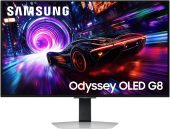 Монитор Samsung S32FG810SIXCI 32" QD-OLED серебристый, LS32FG810SIXCI