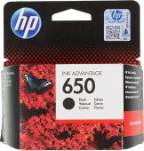 Картридж HP 650 Струйный Черный, CZ101AE/AK