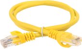 Патч-корд ITK UTP кат. 6 жёлтый 5 м, PC05-C6UL-5M