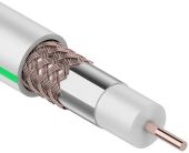Кабель коаксиальный Proconnect FTP белый 100 м, 01-2431-6