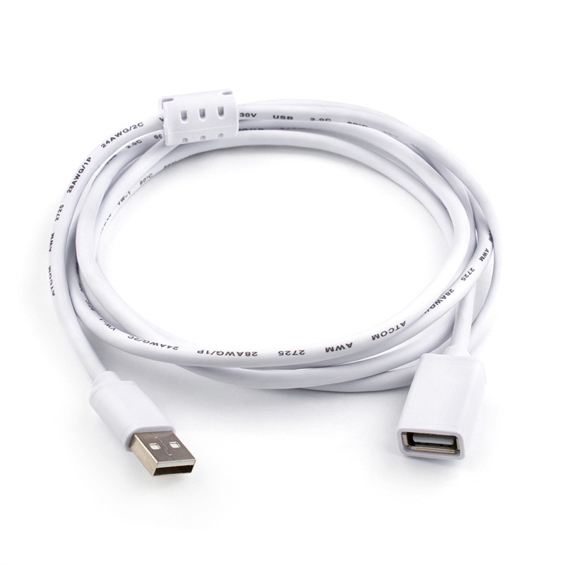 USB кабель ATCOM USB Type A (M) -> USB Type A (F) 1,8 м, AT3789