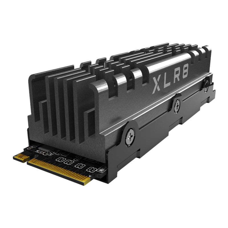 Картинка - 1 Диск SSD PNY XLR8 CS3140 with Heatsink M.2 2280 1TB PCIe NVMe 4.0 x4, M280CS3140HS-1TB-RB