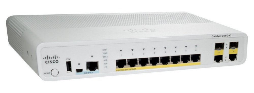 Картинка - 1 Коммутатор Cisco WS-C2960CG-8TC-L Управляемый 10-ports, WS-C2960CG-8TC-L