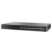 Вид Коммутатор Cisco SG350-28SFP Управляемый 26-ports, SG350-28SFP-K9-EU