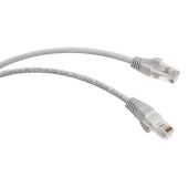 Патч-корд Cabeus UTP кат. 5e серый 2 м, PC-UTP-RJ45-CAT.5E-2M-LSZH