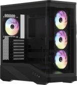 Корпус Formula V Crystal U9 PA Midi Tower Без БП чёрный, Crystal U9 PA Black
