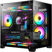 Корпус Bloody BD-CC105 Mini Tower Без БП чёрный, BD-CC105-BK