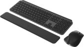 Комплект клавиатура/мышь Logitech MX Keys S Combo Беспроводной серый, 920-011619