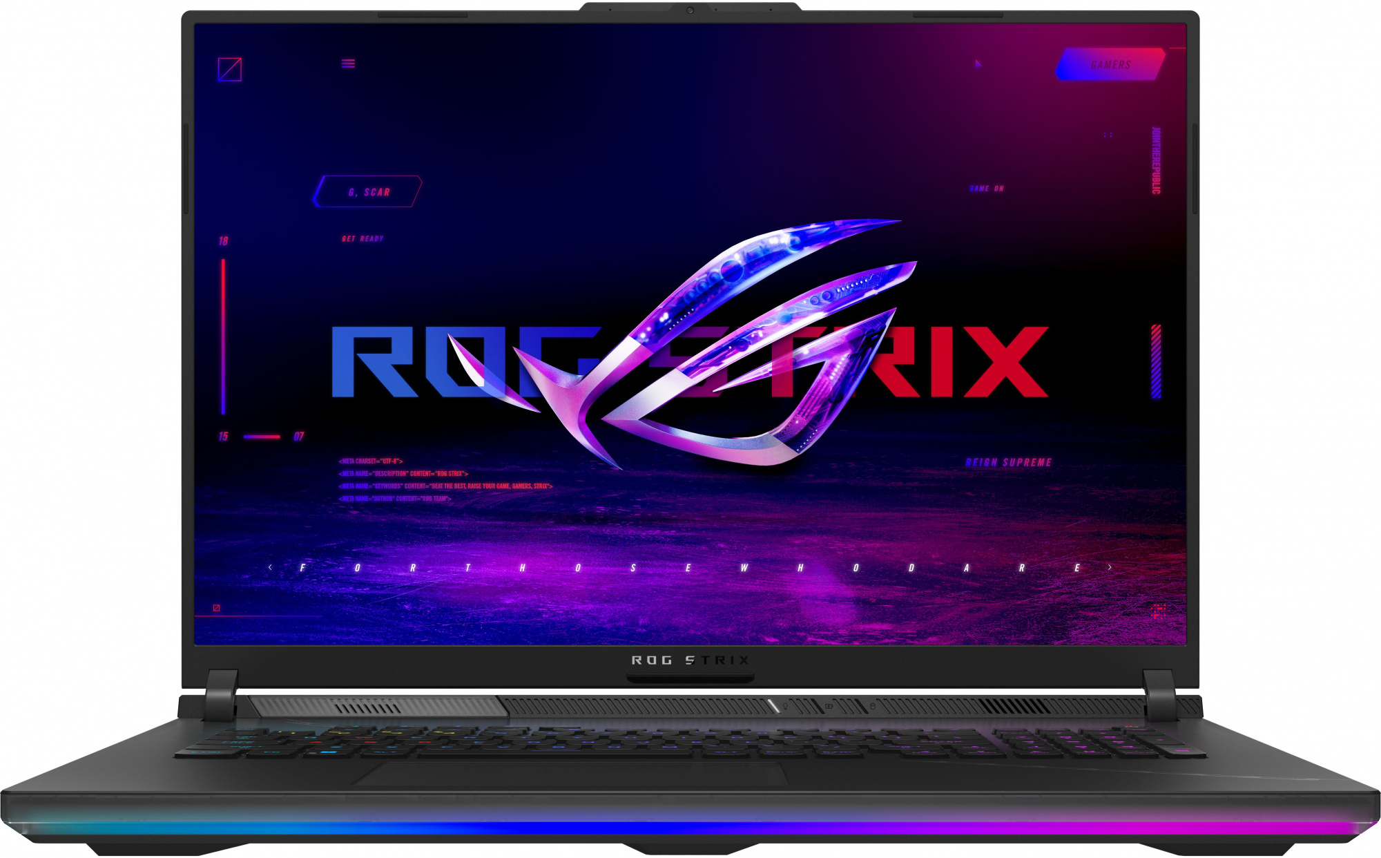 Игровой ноутбук Asus ROG Strix G834JZ-N6068 18" 2560x1600 (WQXGA), 90NR0D31-M004M0
