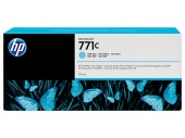Вид Картридж HP 771C Струйный Светло-голубой 775мл, B6Y12A