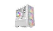 Фото Корпус DeepCool CH560 WH Midi Tower Без БП белый, CH560 WH