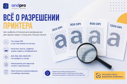 Все о разрешении принтера