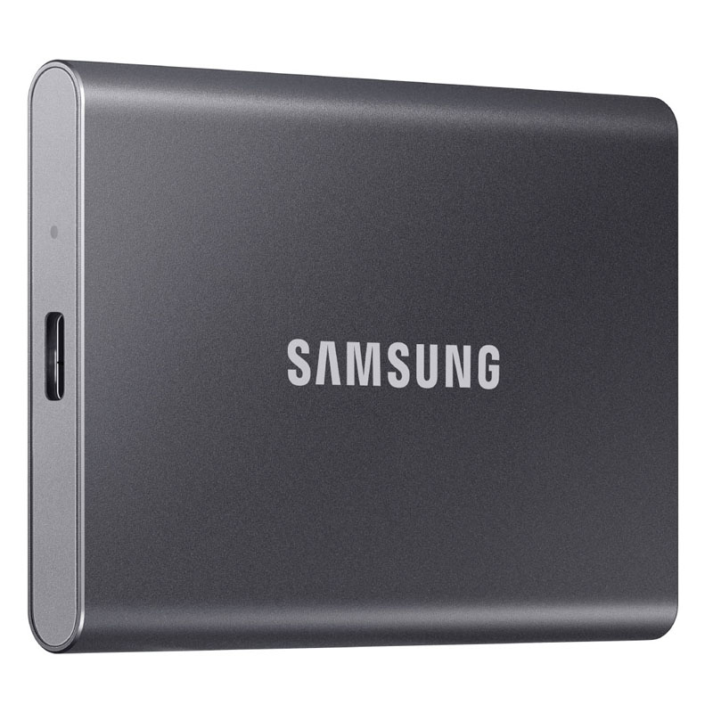 Внешний диск SSD Samsung T7 2 ТБ 1.8" USB 3.2 серый, MU-PC2T0T/WW