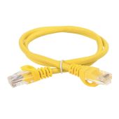 Патч-корд ITK UTP кат. 6 жёлтый 1 м, PC05-C6U-1M